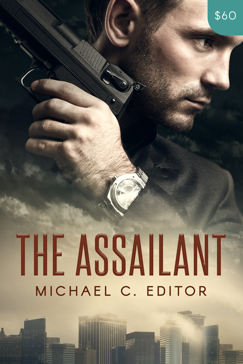 Premade Thriller Book Cover Design: The Assailant